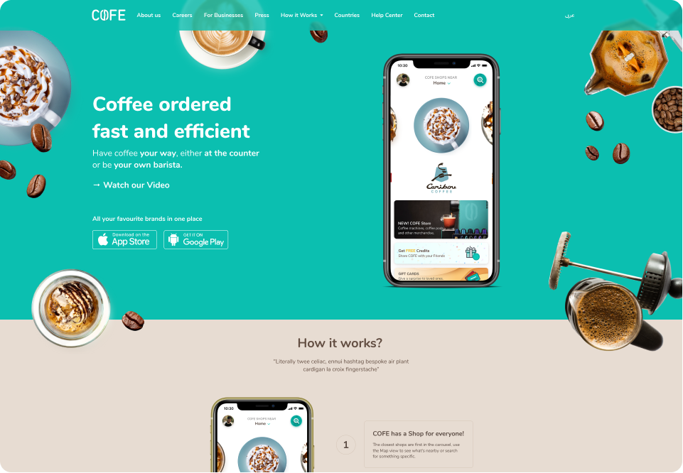 COFE App Cover Image